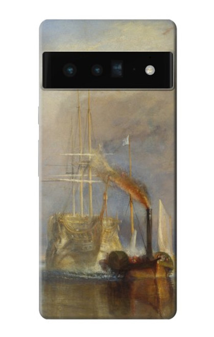 W3338 J. M. W. Turner The Fighting Temeraire Hard Case and Leather Flip Case For Google Pixel 6 Pro