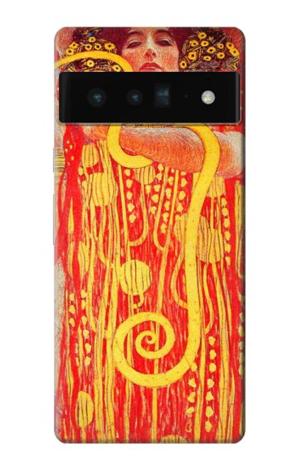 W3352 Gustav Klimt Medicine Hard Case and Leather Flip Case For Google Pixel 6 Pro