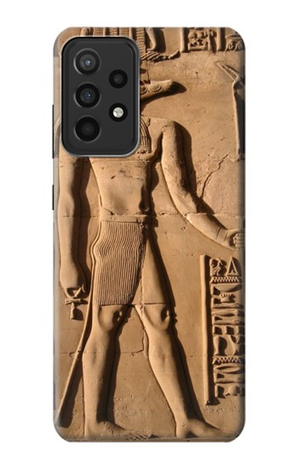 W0391 Egyptian Sobek Hard Case and Leather Flip Case For Samsung Galaxy A52s 5G