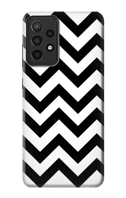 W1613 Chevron Zigzag Hard Case and Leather Flip Case For Samsung Galaxy A52s 5G