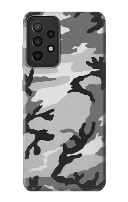 W1721 Snow Camouflage Graphic Printed Hard Case and Leather Flip Case For Samsung Galaxy A52s 5G