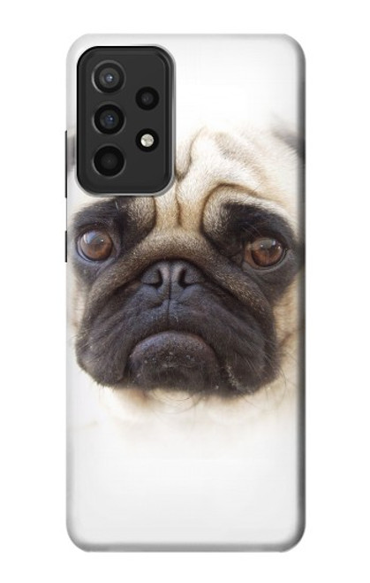 W1852 Pug Dog Hard Case and Leather Flip Case For Samsung Galaxy A52s 5G