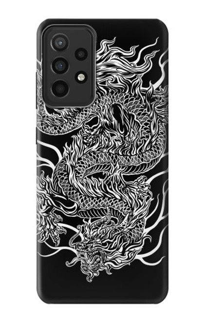 W1943 Dragon Tattoo Hard Case and Leather Flip Case For Samsung Galaxy A52s 5G