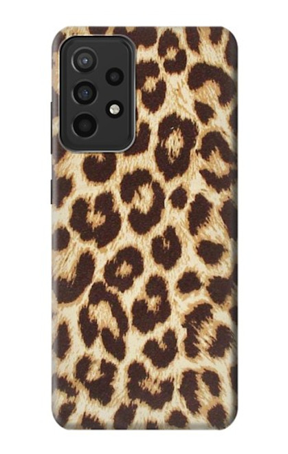 W2204 Leopard Pattern Graphic Printed Hard Case and Leather Flip Case For Samsung Galaxy A52s 5G