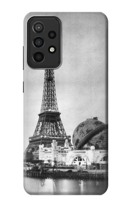 W2350 Old Paris Eiffel Tower Hard Case and Leather Flip Case For Samsung Galaxy A52s 5G