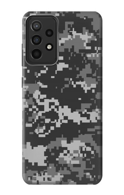 W3293 Urban Black Camo Camouflage Hard Case and Leather Flip Case For Samsung Galaxy A52s 5G