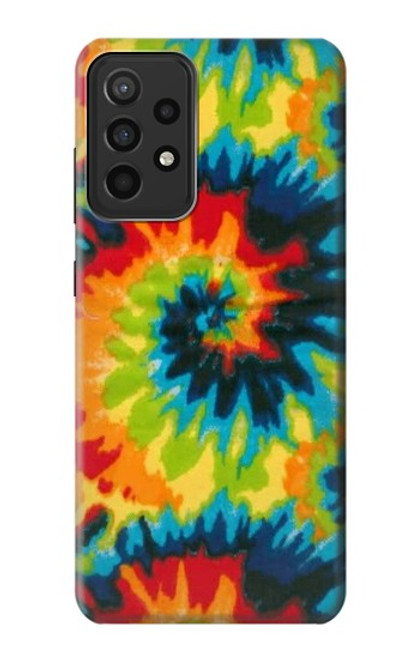 W3459 Tie Dye Hard Case and Leather Flip Case For Samsung Galaxy A52s 5G