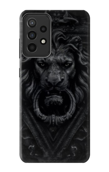 W3619 Dark Gothic Lion Hard Case and Leather Flip Case For Samsung Galaxy A52s 5G