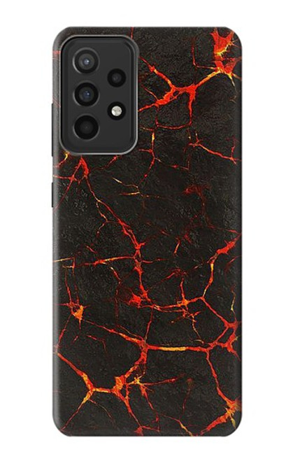 W3696 Lava Magma Hard Case and Leather Flip Case For Samsung Galaxy A52s 5G