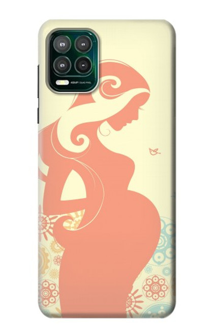 W0815 Pregnant Art Hard Case and Leather Flip Case For Motorola Moto G Stylus 5G