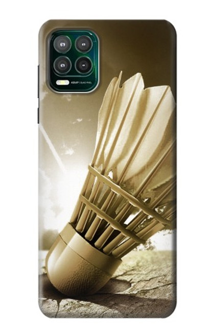 W0979 Badminton Sport Art Hard Case and Leather Flip Case For Motorola Moto G Stylus 5G