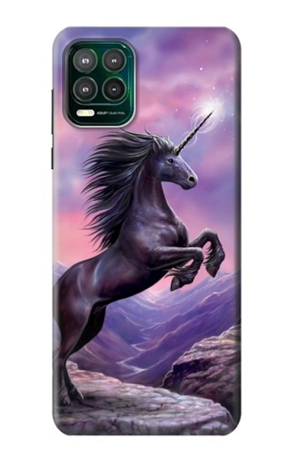 W1461 Unicorn Fantasy Horse Hard Case and Leather Flip Case For Motorola Moto G Stylus 5G