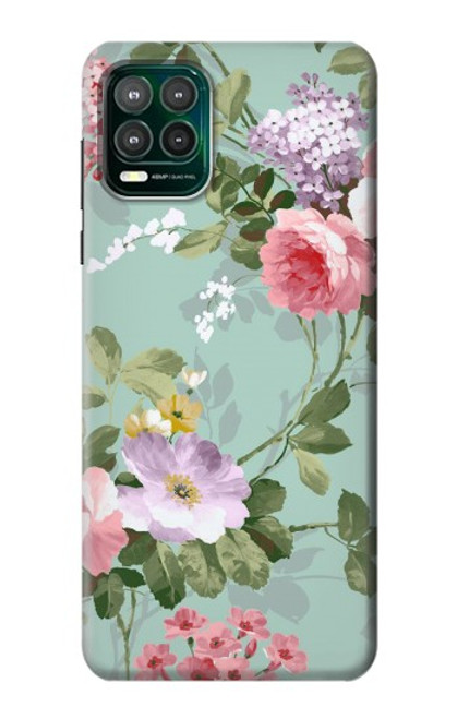 W2178 Flower Floral Art Painting Hard Case and Leather Flip Case For Motorola Moto G Stylus 5G