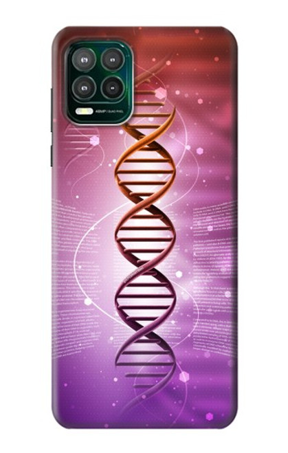 W2573 Dna Genetic Code Hard Case and Leather Flip Case For Motorola Moto G Stylus 5G