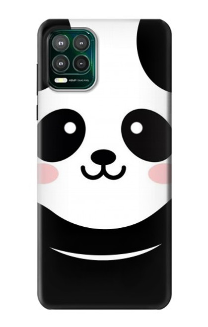 W2662 Cute Panda Cartoon Hard Case and Leather Flip Case For Motorola Moto G Stylus 5G