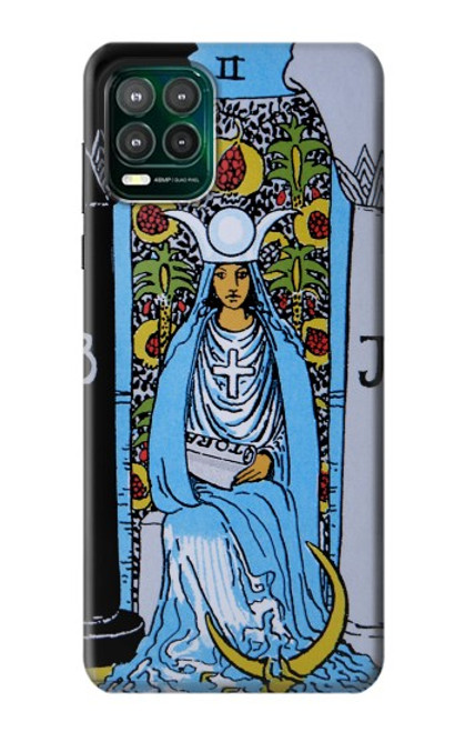 W2764 High Priestess Tarot Card Hard Case and Leather Flip Case For Motorola Moto G Stylus 5G