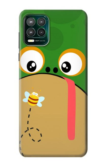 W2765 Frog Bee Cute Cartoon Hard Case and Leather Flip Case For Motorola Moto G Stylus 5G