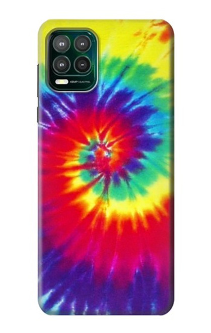 W2884 Tie Dye Swirl Color Hard Case and Leather Flip Case For Motorola Moto G Stylus 5G