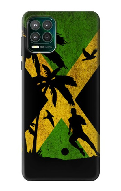 W2975 Jamaica Football Soccer Hard Case and Leather Flip Case For Motorola Moto G Stylus 5G