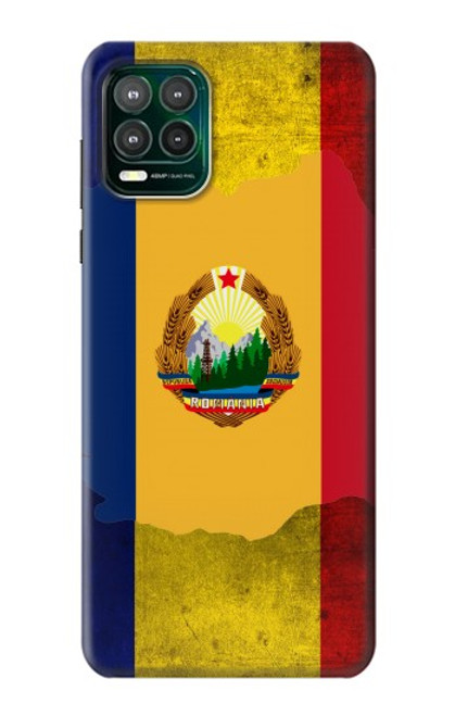 W3021 Romania Flag Hard Case and Leather Flip Case For Motorola Moto G Stylus 5G