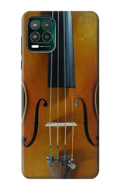 W3234 Violin Hard Case and Leather Flip Case For Motorola Moto G Stylus 5G