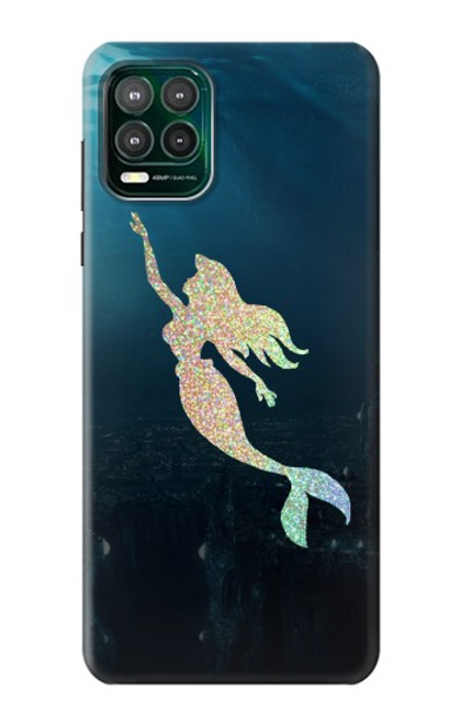 W3250 Mermaid Undersea Hard Case and Leather Flip Case For Motorola Moto G Stylus 5G