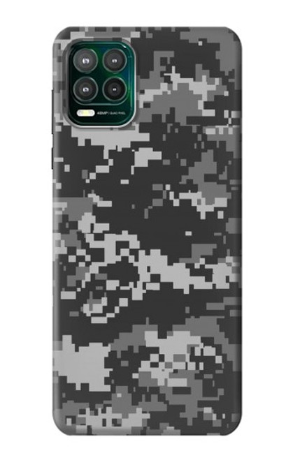 W3293 Urban Black Camo Camouflage Hard Case and Leather Flip Case For Motorola Moto G Stylus 5G