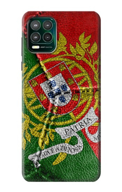 W3300 Portugal Flag Vintage Football Graphic Hard Case and Leather Flip Case For Motorola Moto G Stylus 5G