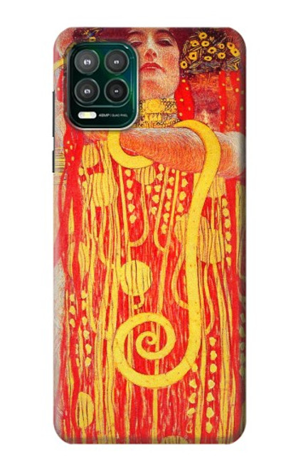 W3352 Gustav Klimt Medicine Hard Case and Leather Flip Case For Motorola Moto G Stylus 5G