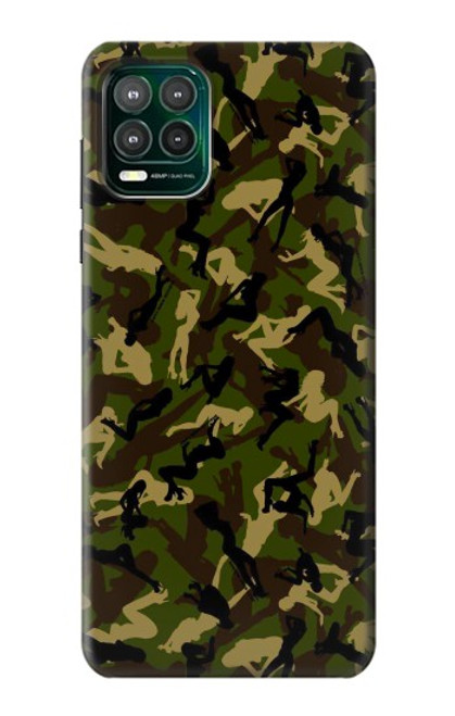 W3356 Sexy Girls Camo Camouflage Hard Case and Leather Flip Case For Motorola Moto G Stylus 5G