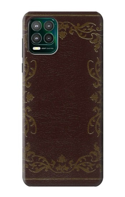 W3553 Vintage Book Cover Hard Case and Leather Flip Case For Motorola Moto G Stylus 5G