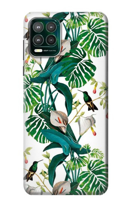 W3697 Leaf Life Birds Hard Case and Leather Flip Case For Motorola Moto G Stylus 5G