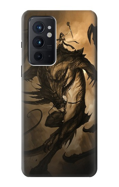 W0388 Dragon Rider Hard Case and Leather Flip Case For OnePlus 9RT 5G