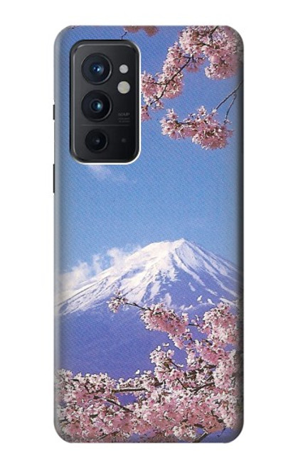 W1060 Mount Fuji Sakura Cherry Blossom Hard Case and Leather Flip Case For OnePlus 9RT 5G