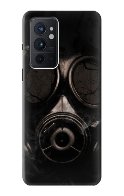 W2910 Gas Mask Hard Case and Leather Flip Case For OnePlus 9RT 5G