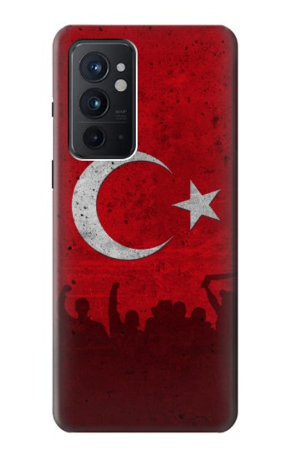 W2991 Turkey Football Soccer Hard Case and Leather Flip Case For OnePlus 9RT 5G