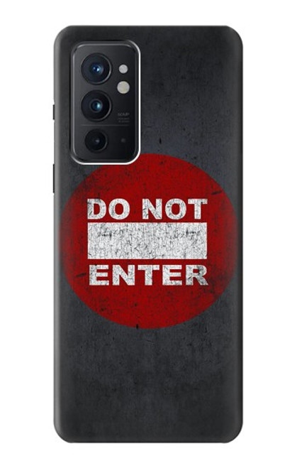 W3683 Do Not Enter Hard Case and Leather Flip Case For OnePlus 9RT 5G