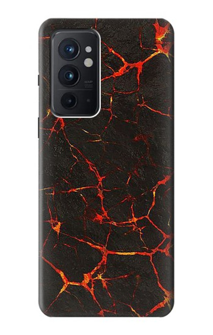 W3696 Lava Magma Hard Case and Leather Flip Case For OnePlus 9RT 5G