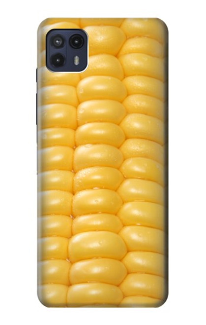 W0562 Sweet Corn Hard Case and Leather Flip Case For Motorola Moto G50 5G [for G50 5G only. NOT for G50]