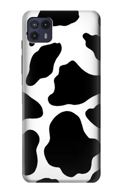 W2096 Seamless Cow Pattern Hard Case and Leather Flip Case For Motorola Moto G50 5G [for G50 5G only. NOT for G50]