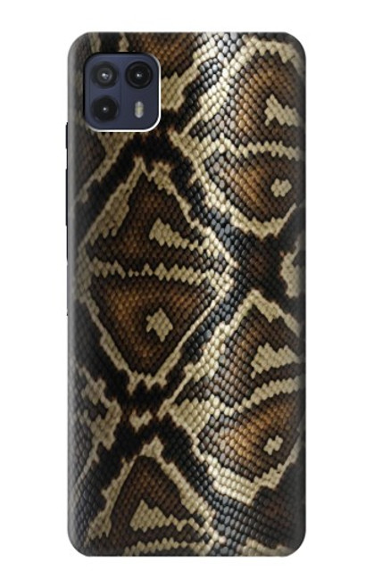 W2712 Anaconda Amazon Snake Skin Graphic Printed Hard Case and Leather Flip Case For Motorola Moto G50 5G [for G50 5G only. NOT for G50]