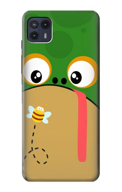 W2765 Frog Bee Cute Cartoon Hard Case and Leather Flip Case For Motorola Moto G50 5G [for G50 5G only. NOT for G50]