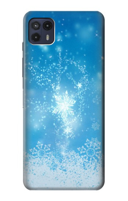 W2923 Frozen Snow Spell Magic Hard Case and Leather Flip Case For Motorola Moto G50 5G [for G50 5G only. NOT for G50]