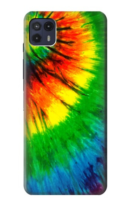 W3422 Tie Dye Hard Case and Leather Flip Case For Motorola Moto G50 5G [for G50 5G only. NOT for G50]