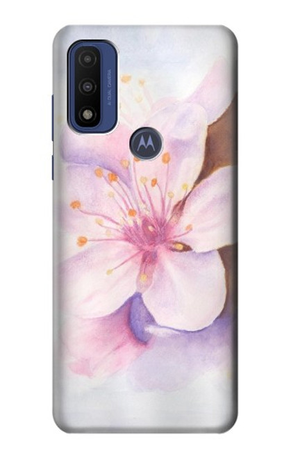 W1415 Sakura Blossom Art Hard Case and Leather Flip Case For Motorola G Pure