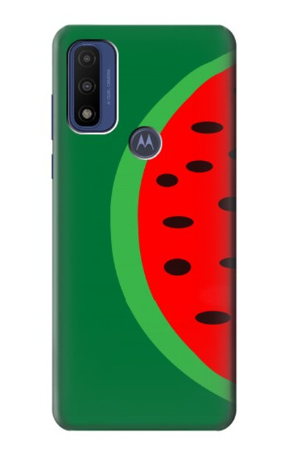 W2383 Watermelon Hard Case and Leather Flip Case For Motorola G Pure