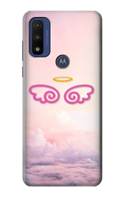 W2514 Cute Angel Wings Hard Case and Leather Flip Case For Motorola G Pure