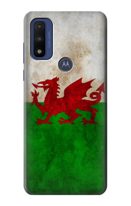 W2976 Wales Football Soccer Flag Hard Case and Leather Flip Case For Motorola G Pure