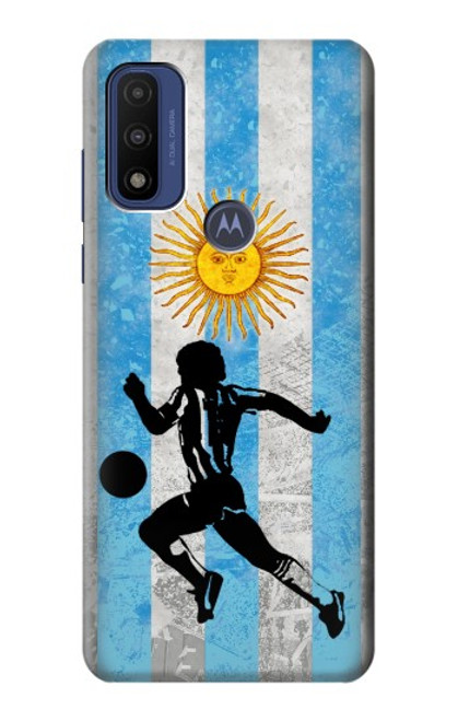 W2977 Argentina Football Soccer Hard Case and Leather Flip Case For Motorola G Pure