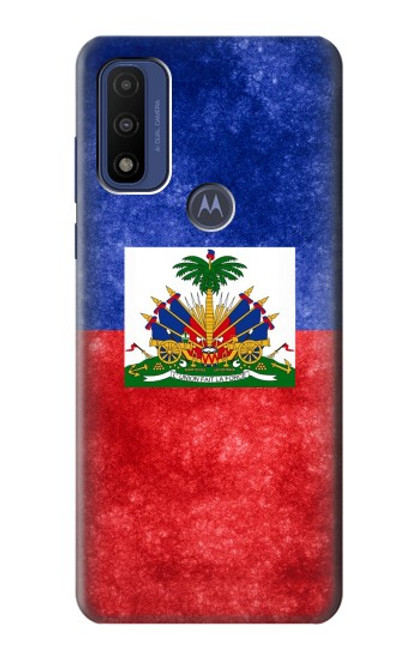 W3022 Haiti Flag Hard Case and Leather Flip Case For Motorola G Pure